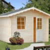 Palmako Gartenhaus Emma 4,6 M² Aus Holz In Naturbelassen Gartenhütte Wandstärke: 28 Mm Geräteschuppen -Günstiges Laube Lust Geschäft 85708b0c10ee6a91089fc5de5c8c4bad