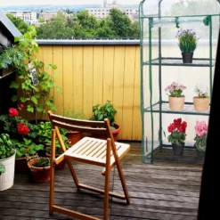 Relaxdays Gewächshaus Balkon 3 Etagen -Günstiges Laube Lust Geschäft 864afad8960f8226f920882994e23c8f