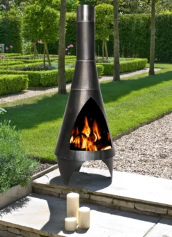 Buschbeck Gartenkamin Colorado 160 Silber-schwarz 90051.000 -Günstiges Laube Lust Geschäft 86e1ed24dcc9fe6a5f6f4fad4e5284a1