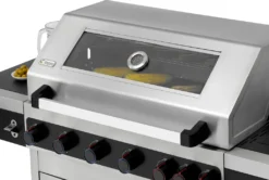 Tepro Edelstahl Gasgrill Keansburg 6 Special Edition, 6-Brenner Inkl. Powerzone Plus Infrarot-Backburner Plus Infrarotseitenbrenner -Günstiges Laube Lust Geschäft 872f0b74898a1780a44f545aa7916972