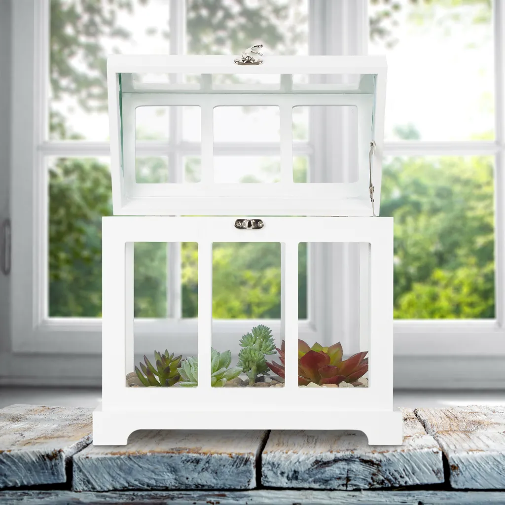 Relaxdays Mini Gewächshaus 2er Set Indoor 4 Relaxdays Mini Gewächshaus 2er Set Indoor – Bild 2