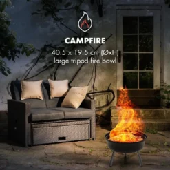 Brooklyn-BBQ 4-in-1-Grillfass | Grill, Smoker SlowCooker & Feuerschale | Ø 42 Cm | Stahl | Pulverbeschichtet 11 Brooklyn-BBQ 4-in-1-Grillfass | Grill, Smoker SlowCooker & Feuerschale | Ø 42 Cm | Stahl | Pulverbeschichtet -Günstiges Laube Lust Geschäft 87b71d39456acf718b45debef60d1a29