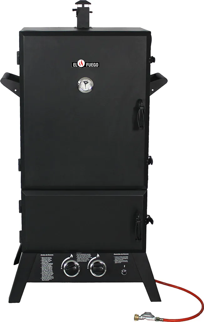 El Fuego Gasgrill / Smoker Standgrill Portland XXL Grillfl. 6x 56x35cm 3 El Fuego Gasgrill / Smoker Standgrill Portland XXL Grillfl. 6x 56x35cm
