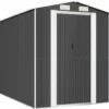VidaXL Geräteschuppen Anthrazit 192x274x223 Cm Verzinkter Stahl 2 VidaXL Geräteschuppen Anthrazit 192x274x223 Cm Verzinkter Stahl -Günstiges Laube Lust Geschäft 88dc09f697af6a63b79acb721f41d1df