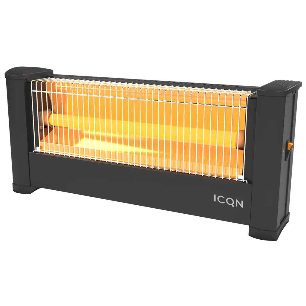 ICQN Infrarot Standheizstrahler, Für Räume Bis 9m², 900 W, IP20, Elektroheizung, 135 Zentimeter Kabel, Heizstrahler Für Büro Oder Haus, Infrarotheizer, IQ.0900.APW 5 ICQN Infrarot Standheizstrahler, Für Räume Bis 9m², 900 W, IP20, Elektroheizung, 135 Zentimeter Kabel, Heizstrahler Für Büro Oder Haus, Infrarotheizer, IQ.0900.APW – Bild 3