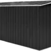 VidaXL Gerätehaus 257x489x181 Cm Metall Anthrazit -Günstiges Laube Lust Geschäft 895bbb6c4f5e10a8244121cff586fbe4