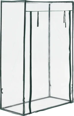 Tomatengewächshaus Terzigno 100x50x150cm Foliengewächshaus Gartenhaus Treibhaus Tomatenhaus Mit Reißverschluss PVC Folie Transparent -Günstiges Laube Lust Geschäft 8a2de31d06e4909178235736481c462c