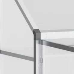 Outsunny Alu-Gewächshaus Mit Fundamentrahmen 3 Ebenen Frühbeet 129,5 X 58 X 140,5 Cm Treibhaus Pflanzenhaus Tomatenhaus -Günstiges Laube Lust Geschäft 8b2b44dc59bb08bd39ee87914e5e476d