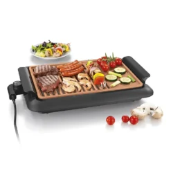 GOURMETmaxx Tischgrill Rauchfrei Beef Grill BBQ Tisch Elektro Balkon Garten Rauchfrei 220 °C Schwarz -Günstiges Laube Lust Geschäft 8b498a3d1c5320da3c358015d79ef719