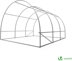 VOUNOT Gewächshaus Foliengewächshaus Winterfest Tomatenhaus Folientunnel, 3x3x2m 9m² -Günstiges Laube Lust Geschäft 8bd9fc28d70e4a4830300821ba2d0fb4