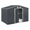 Juskys Metall Gerätehaus XXL Mit Satteldach, Schiebetür & Fundament - 15m³ - 277×319×192 Cm - Anthrazit - Geräteschuppen Gartenhaus Garten Schuppen 1 Juskys Metall Gerätehaus XXL Mit Satteldach, Schiebetür & Fundament - 15m³ - 277×319×192 Cm - Anthrazit - Geräteschuppen Gartenhaus Garten Schuppen -Günstiges Laube Lust Geschäft 8c6d51cdea46ec95d2cb2ccd22b810ef