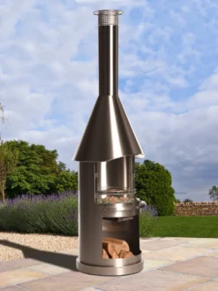 BUSCHBECK Edelstahlgrillkamin Sydney Edelstahl Maße L72 X B72 X H250 Cm Edelstahl Gebürstet -Günstiges Laube Lust Geschäft 8c8123f39640ff68e7a0680119ecb3f2