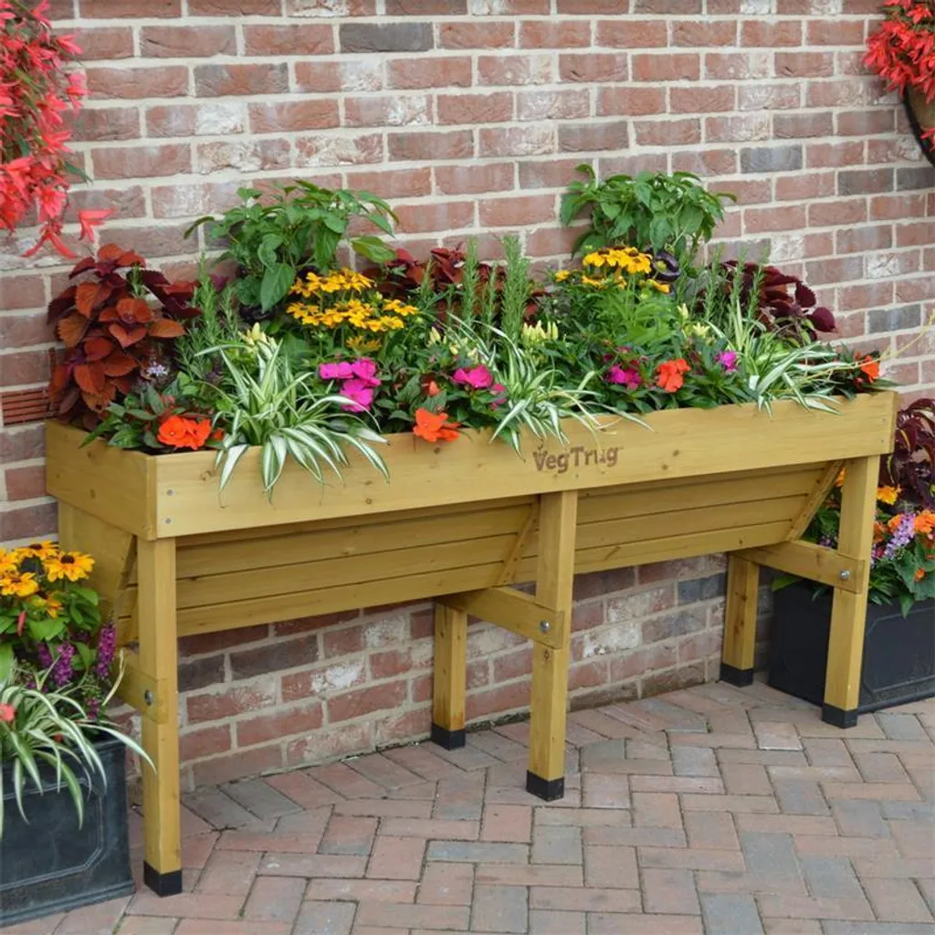 Hochbeet Wallhugger103x46x80 Cm VegTrug 3 Hochbeet Wallhugger103x46x80 Cm VegTrug