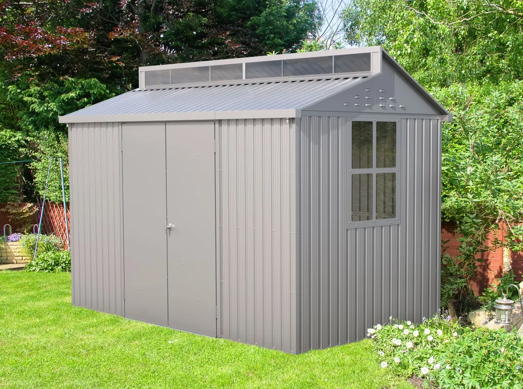 Duramax Metallgerätehaus Skylight Shed 10 X 6 323,3 X 182,4 X 230,9 Cm 4 Duramax Metallgerätehaus Skylight Shed 10 X 6 323,3 X 182,4 X 230,9 Cm – Bild 2