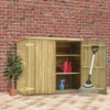 VidaXL Garten-Geräteschuppen 135x60x123 Cm Kiefernholz Imprägniert -Günstiges Laube Lust Geschäft 8e5343e388609f838d263924f2e66b16