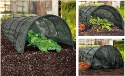 Pflanztunnel Gewächshaus Treibhaus Garten Beet Folientunnel Netz Frühbeet
