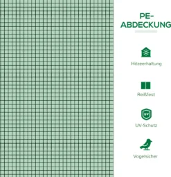 Outsunny Gewächshaus Tomatenhaus Mit UV-beständige Folie Und 2 Fensters Für Garten Zur Aufzucht Spitzdach Frühbeet Grün 180 X 92 X 92 Cm -Günstiges Laube Lust Geschäft 8e7d8d02717f8ceadc72e7e534050475