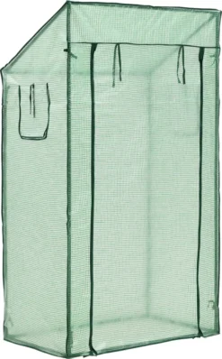 Tomatengewächshaus Marzano 100 X 60 X 174 Cm Mit Pultdach Foliengewächshaus Treibhaus Gewächshaus Stahlrahmen Grün -Günstiges Laube Lust Geschäft 8ee86859622504e2152accdc56c127a1