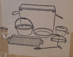 El Fuego Pfannen-Schmortopf-Set Dutch Oven Set 7-teilig, Schwarz -Günstiges Laube Lust Geschäft 8f6413ecc5a38f29548ec4783d286ef8