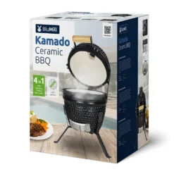 BluMill Kamado BBQ Ei - Keramikgrill 13 Zoll - Inkl. Fleischthermometer - Holzkohlegrill - Schwarz - Ø 27cm 21 BluMill Kamado BBQ Ei - Keramikgrill 13 Zoll - Inkl. Fleischthermometer - Holzkohlegrill - Schwarz - Ø 27cm -Günstiges Laube Lust Geschäft 8f87c7907ac79576ee6f431fd031253b