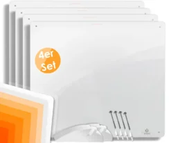 Kesser® Infrarotheizung Infrarot Wandheizung Heizung Heizkörper Heizpaneel 425-550W, Watt:1x 550 Watt -Günstiges Laube Lust Geschäft 9006458360507ffba3513dedf39bc056