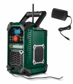 PARKSIDE DAB Akku-Baustellen Garten Radio PABR 20-Li Ohne Akku Und Ladegerät USB