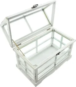 Mini-Gewächshaus "Shabby", 37x21x31 Cm, Terrarium, Treibhaus, Miniglashaus -Günstiges Laube Lust Geschäft 90cb63168aeba5d0c8eefa27f34bcc58