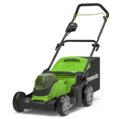 Greenworks 2x24V Akku Rasenmäher 41cm Mit 2x2Ah Batterie Und Doppel-Ladegerät G24X2LM41K2x -Günstiges Laube Lust Geschäft 90fb1e3ceeb44bcce5395b99e6e3ef13