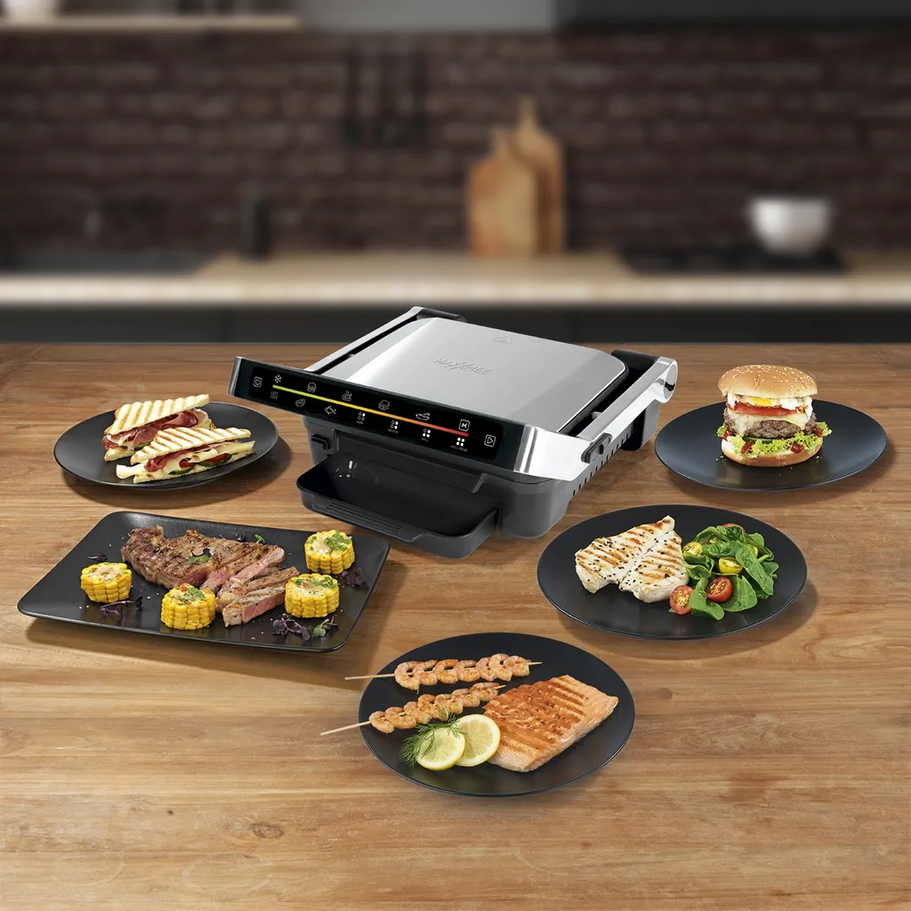 Kontaktgrill Tischgrill Sandwichtoaster Mit 6 Programmen - 2000W MAXXMEE 9 Kontaktgrill Tischgrill Sandwichtoaster Mit 6 Programmen - 2000W MAXXMEE – Bild 7