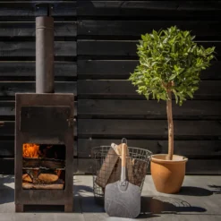 Esschert Design Terrassenofen Mit Pizzaofen Rostbraun -Günstiges Laube Lust Geschäft 9185755bb9d0470ae273fd2700ce624f