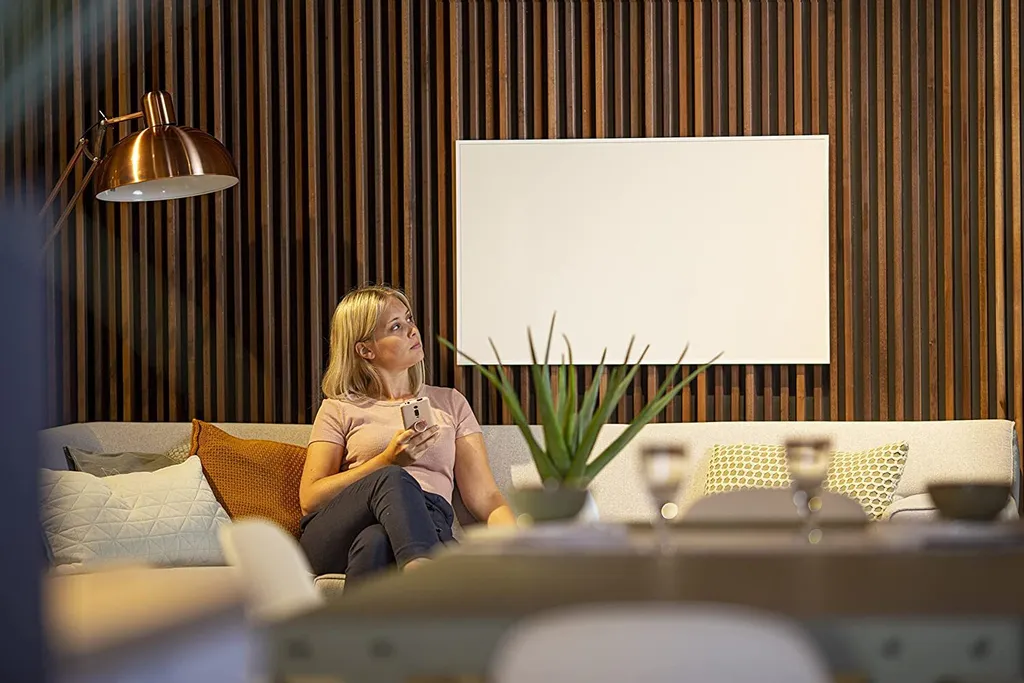 KÖNIGHAUS Infrarotheizung P1000 Mit Smart-Thermostat Und App 4 KÖNIGHAUS Infrarotheizung P1000 Mit Smart-Thermostat Und App – Bild 2