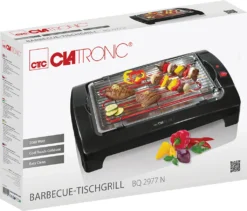 CLATRONIC Barbecue-Tischgrill BQ 2977 N Schwarz 19 CLATRONIC Barbecue-Tischgrill BQ 2977 N Schwarz -Günstiges Laube Lust Geschäft 92f22c3babd388ad54ed8a655db0a7d2