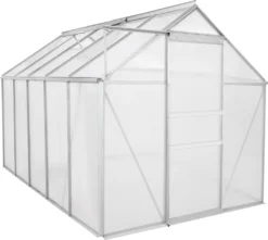 Zelsius Aluminium Gewächshaus, 310 X 190 Cm, 6 Mm Platten, Ca. 5,90 M²