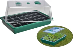 HI Mini-Gewächshaus 38x24,5x18 Cm Transparent -Günstiges Laube Lust Geschäft 939b60c45da29697fbf0e171b63a7c65