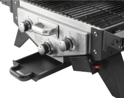 El Fuego Tischgasgrill Smoker "Medison" Silber Gasgrill/Grill/Steak/BBQ -Günstiges Laube Lust Geschäft 93a23889e3d46ffc13669a18c033b45b