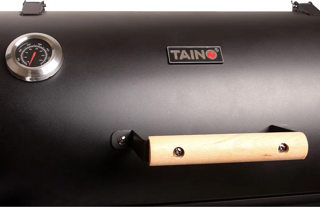 TAINO YUMA 90kg Smoker Grillkammer Räucherkammer Grill Holzkohle 8 TAINO YUMA 90kg Smoker Grillkammer Räucherkammer Grill Holzkohle – Bild 6