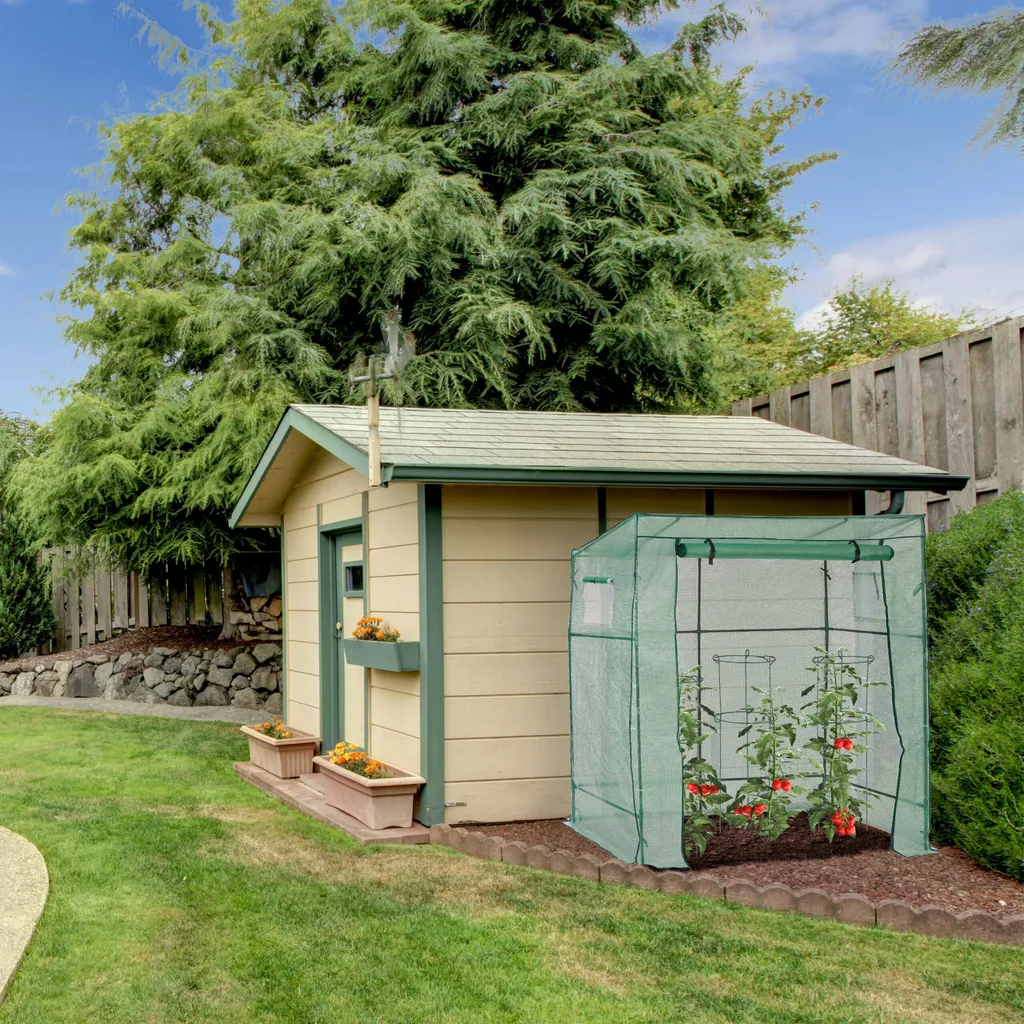 Relaxdays Tomatengewächshaus 197 Cm Hoch 4 Relaxdays Tomatengewächshaus 197 Cm Hoch – Bild 2