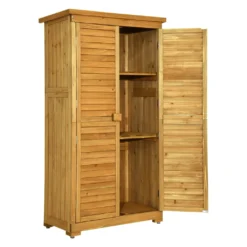 MCombo Gartenschrank Gerätehaus Geräteschuppen Garten Schuppen Schrank Holz 0870 -Günstiges Laube Lust Geschäft 950e186cd901f14eed1e6f832d8d4aad