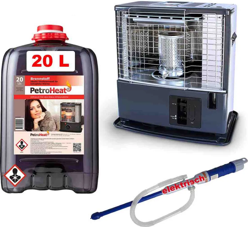 Petroleumofen Tosai 360 A Inkl. 20L Petroleum Zum Heizen Und Elektrische Pumpe 3 Petroleumofen Tosai 360 A Inkl. 20L Petroleum Zum Heizen Und Elektrische Pumpe