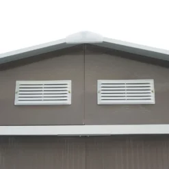 Outsunny Metall Gerätehaus Mit Fundament Geräteschuppen Gartenhaus Garten Schuppen 277 X 191 X 192 Cm -Günstiges Laube Lust Geschäft 96210c171cd0bbab896a75f76193de3f