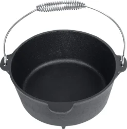 El Fuego Gusseisen-Grilltopf Dutch Oven Ø 29,7 X 10 Cm, 5,6 Liter, Mit 3 Standfüßen -Günstiges Laube Lust Geschäft 96b624bf4d3b01025746052834b672fe 1