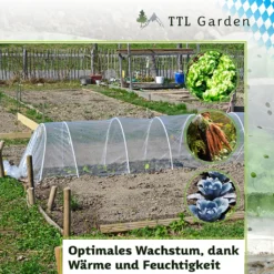 TTL Garden Beettunnel Quick&easy Mit PE Folie 300x45x30 Cm - Tunnel, Beet, Abdeckung, Frühbeet -Günstiges Laube Lust Geschäft 974b338eb57b0dee68b5200d01f8c98a