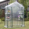 Foliengewächshaus Tomatenhaus Stahl - 1 M² - WILSONEA -Günstiges Laube Lust Geschäft 979868fb8531ac05a535c203430ddca7