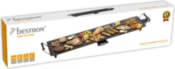 Bestron Elektrischer Tischgrill, XXL Plancha-/Teppanyaki-Grillplatte Mit Antihaftbeschichtung, Grillspaß Für Bis Zu 8 Personen, Extra Lange Grillfläche, 1.800 Watt, Farbe; Schwarz 11 Bestron Elektrischer Tischgrill, XXL Plancha-/Teppanyaki-Grillplatte Mit Antihaftbeschichtung, Grillspaß Für Bis Zu 8 Personen, Extra Lange Grillfläche, 1.800 Watt, Farbe; Schwarz -Günstiges Laube Lust Geschäft 97e4d89b48d8314b3ab0202c97867aba