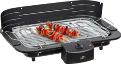 LENTZ Elektrischer 2200 Watt Tischgrill Tisch-Grill Elektrogrill (74332)