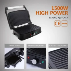 Aigostar Hitte 30HFA - Elektrischer Kontaktgrill,Cool Touch, Antihaft, 1500 Watt 11 Aigostar Hitte 30HFA - Elektrischer Kontaktgrill,Cool Touch, Antihaft, 1500 Watt -Günstiges Laube Lust Geschäft 9aafe826b825b72c2c52fa564666034e