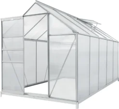 Gewächshaus Oisterwijk Glashaus Mit Fundament 310 X 190 Cm Gartengewächshaus Treibhaus Pavillon Aus Hohlkammerplatten