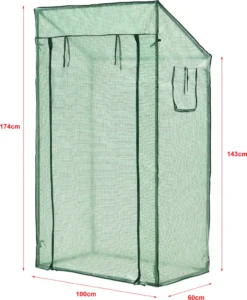 Tomatengewächshaus Marzano 100 X 60 X 174 Cm Mit Pultdach Foliengewächshaus Treibhaus Gewächshaus Stahlrahmen Grün -Günstiges Laube Lust Geschäft 9cf1e15caa3e4532c1e27375a8d65bc7