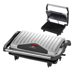 Kontaktgrill Mit Gebürstetem Edelstahldekor, 23x14,5cm 750 Watt, Lentz -Günstiges Laube Lust Geschäft 9daccc0b45abd7171831beacc91d4abc