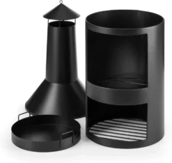 RESCH 502594 Terrassenkamin / Gartenkamin Mit Funkenschutz, 45 X 135 Cm, Feuerstelle Hitzebeständig & Rostfrei, Feuerkorb Für Terrasse / Garten -Günstiges Laube Lust Geschäft 9dc3b4aa7dbf3f4d55662d3de84dcb62